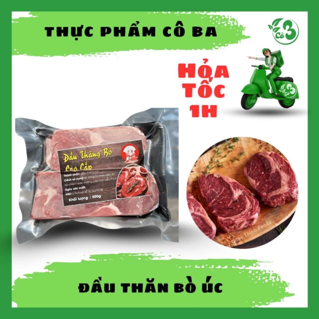 Đầu Thăn Bò 500G - Thịt Bò Cao Cấp Tươi Ngon Cho Mọi Bữa Ăn