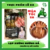 Lạp Xưởng Nướng Đá Hà Khẩu Gói Đen 10 Cây - Hương Vị Độc Đáo Thơm Ngon