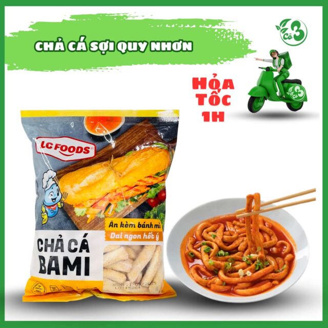 Chả Cá Sợi Quy Nhơn 500G – Món Ngon Đậm Vị Biển, Chuẩn Vị Miền Trung
