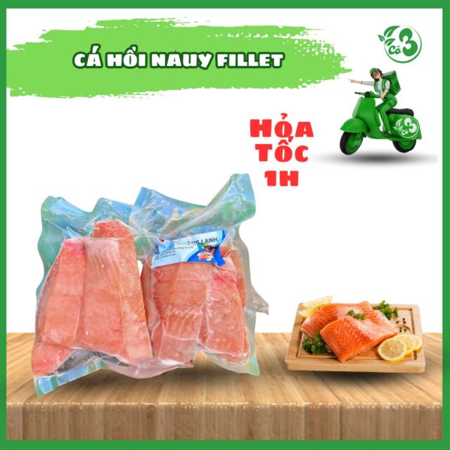 Cá Hồi Nauy Fillet 500G – Dinh Dưỡng Thượng Hạng Cho Mọi Bữa Ăn