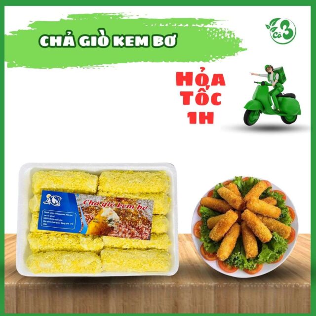 CHẢ GIÒ KEM BƠ – MÓN ĂN LẠ MIỆNG, NGỌT MÁT VÀ GIÒN TAN THÚ VỊ