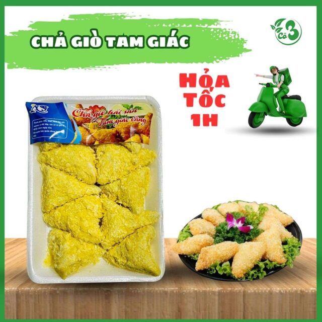 CHẢ GIÒ HẢI SẢN TAM GIÁC VÀNG – GIÒN TAN HẤP DẪN, NGON CHUẨN VỊ NHÀ HÀNG