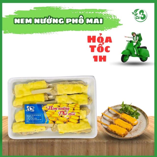 NEM NƯỚNG PHÔ MAI – MÓN ĂN THƠM BÉO, GIÒN DAI HẤP DẪN KHÓ CƯỠNG